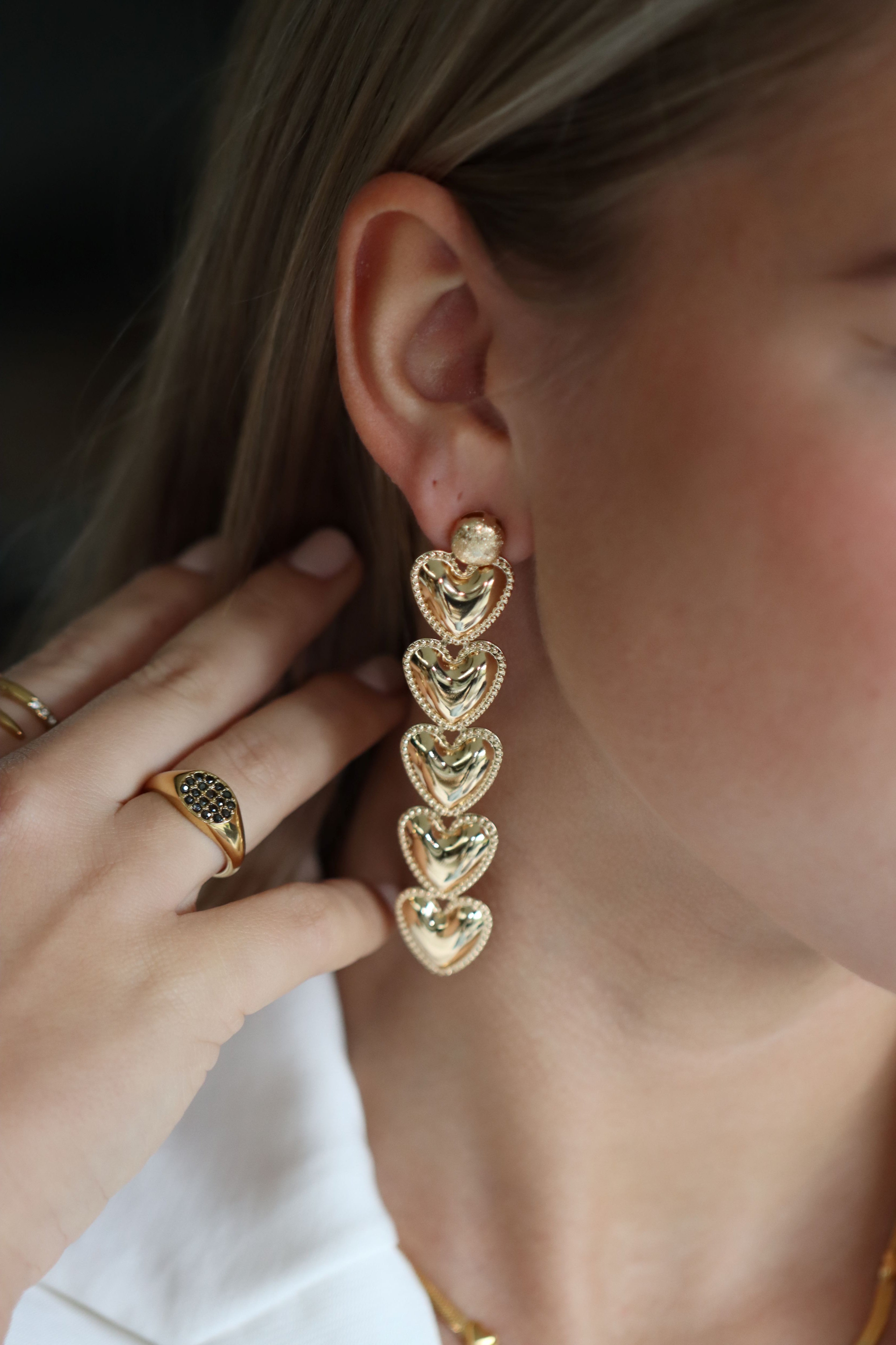 Dancing Hearts Earings