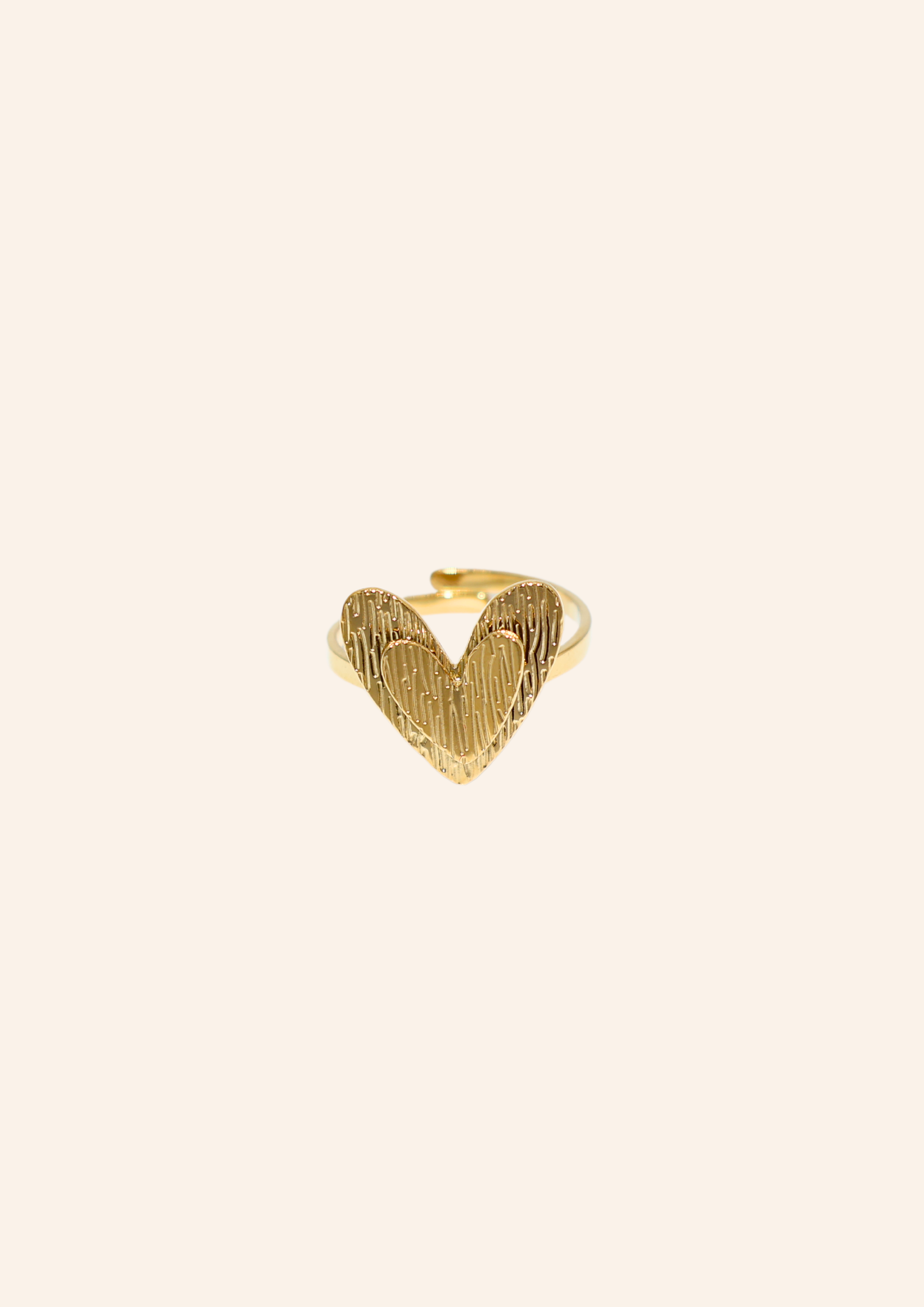 Double The Love Ring - klein