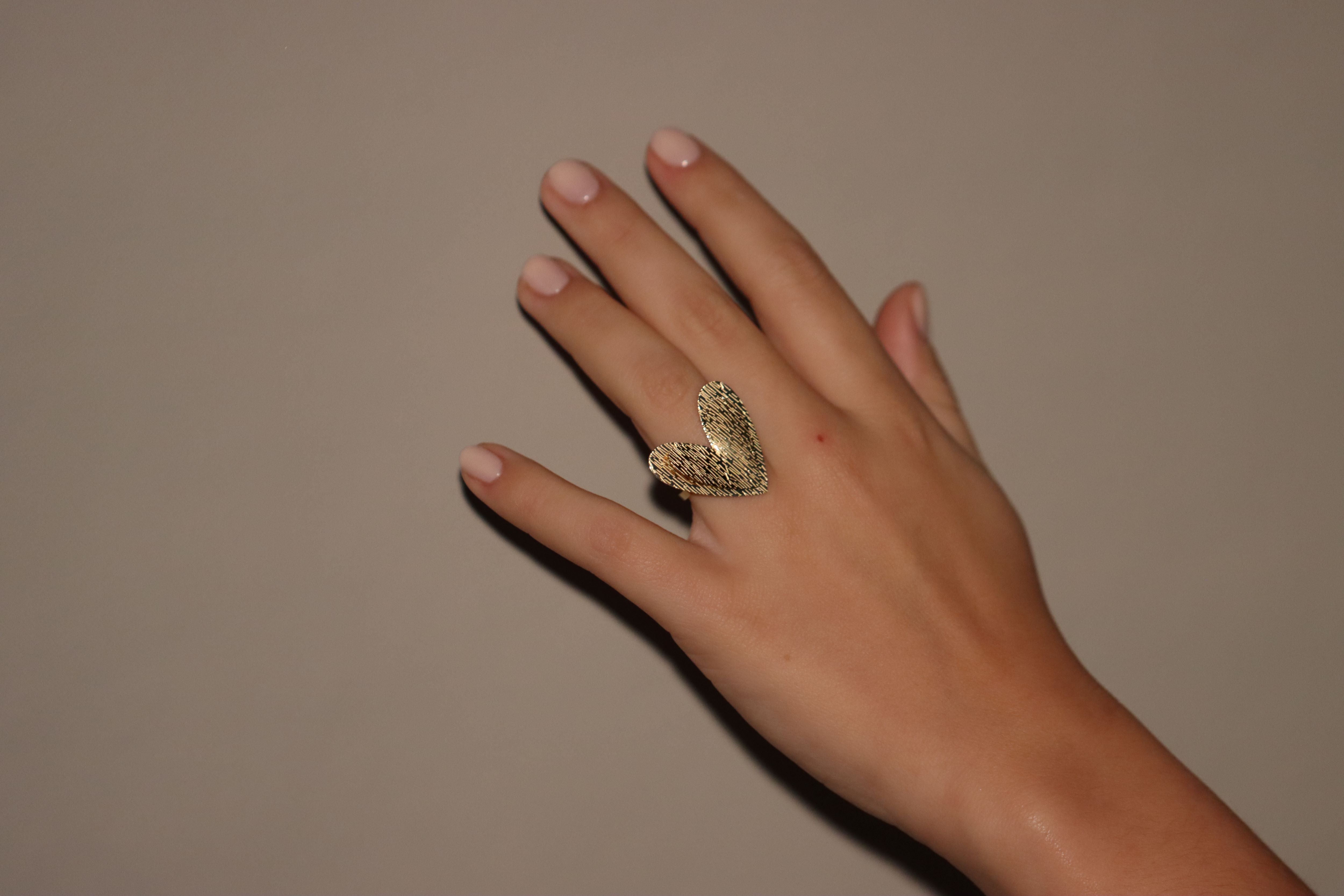 Double The Love Ring - groot