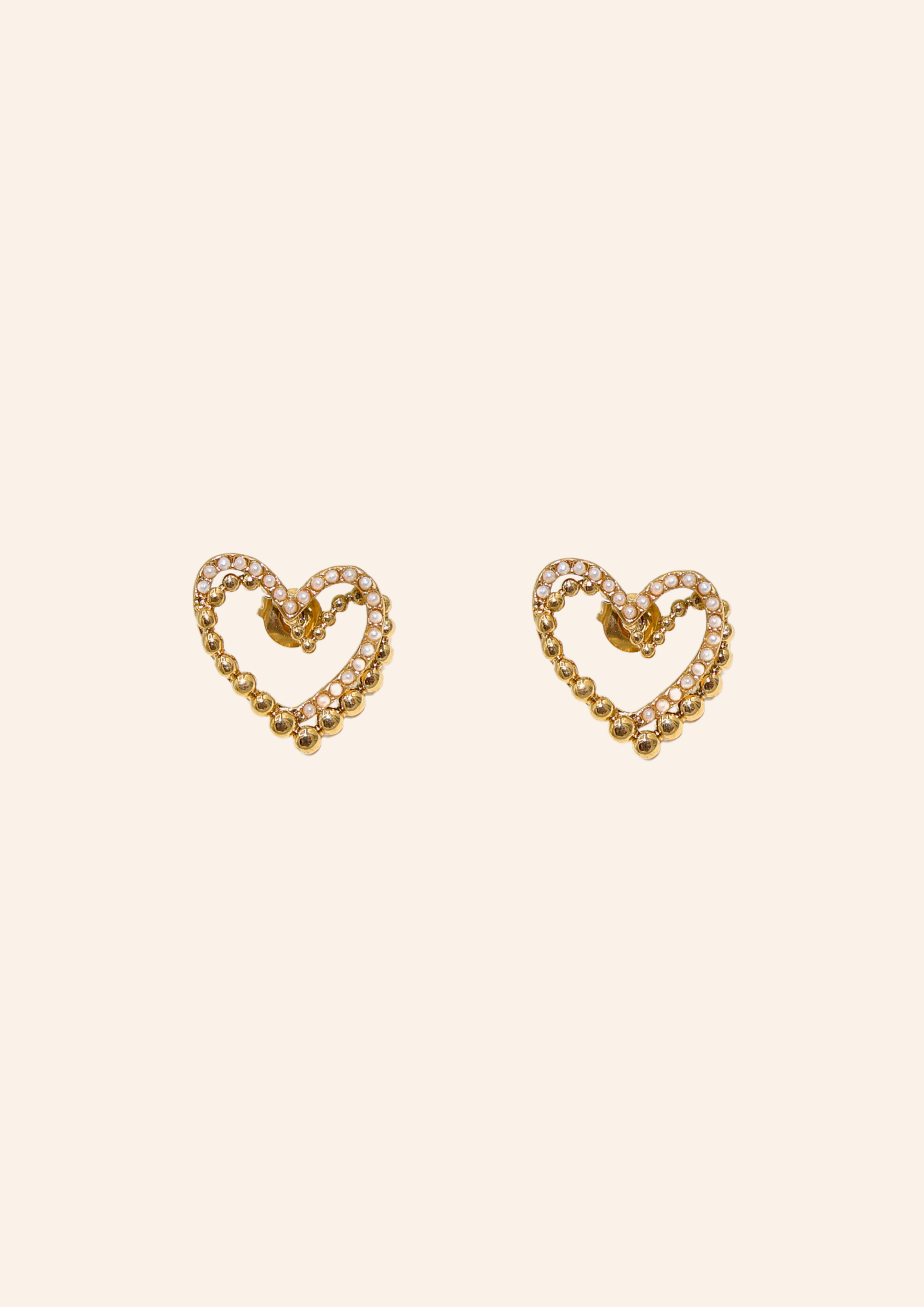 Double The Love Earrings