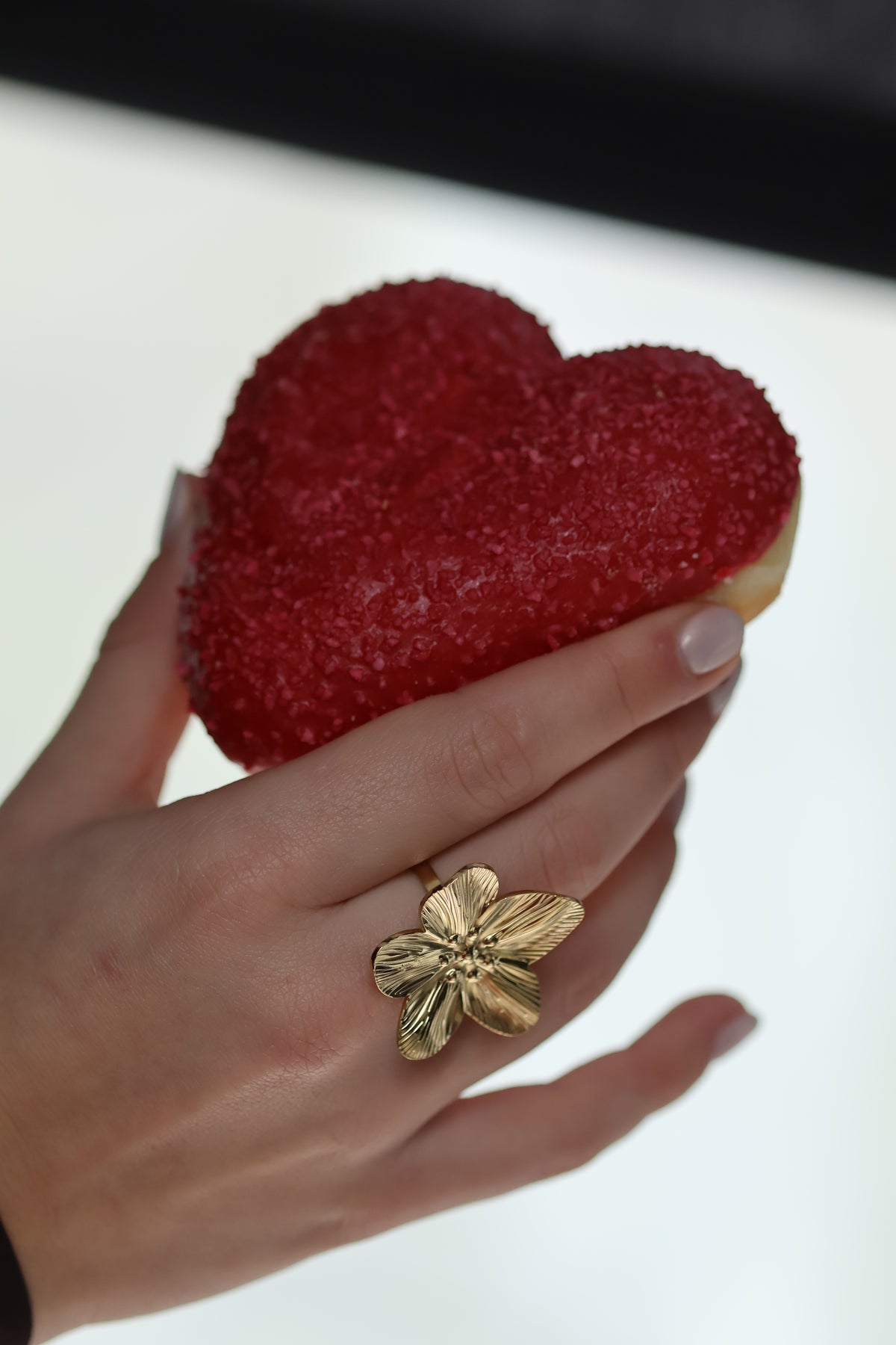 Blushing Bloom Ring