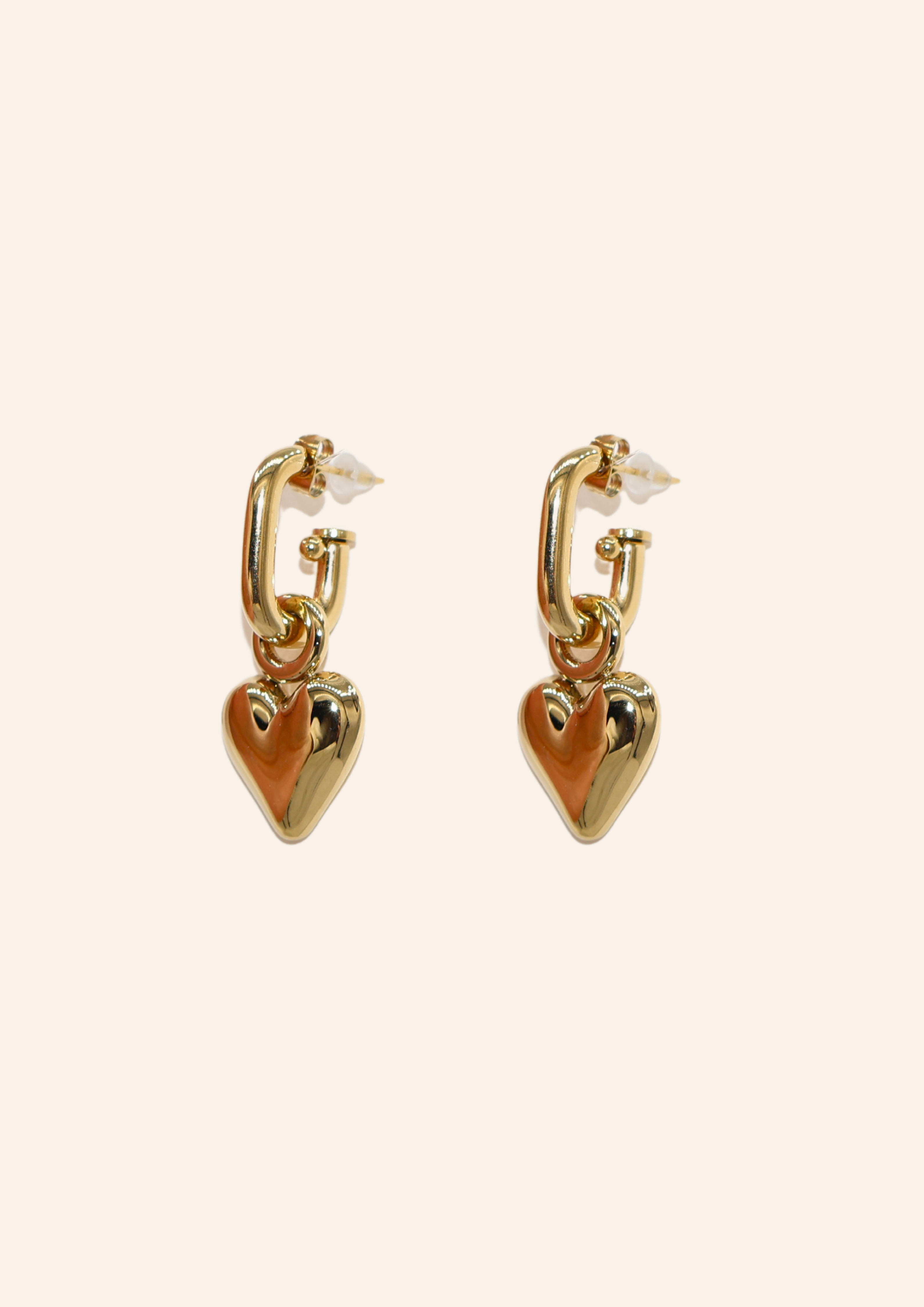 Massive Heart Earrings