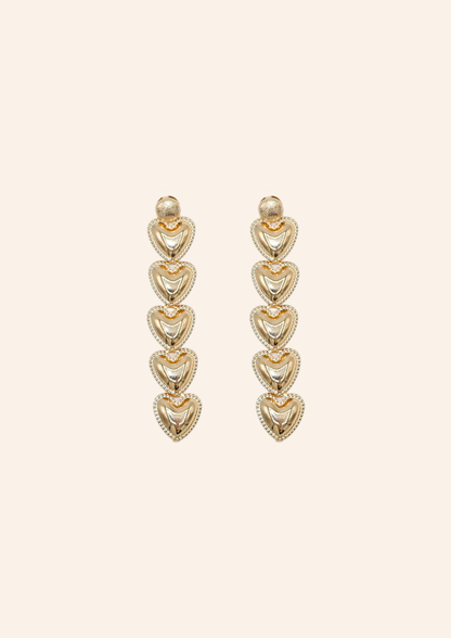 Dancing Hearts Earings