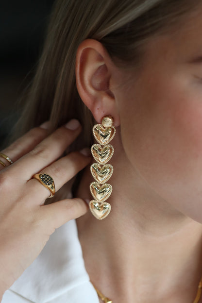 Dancing Hearts Earings