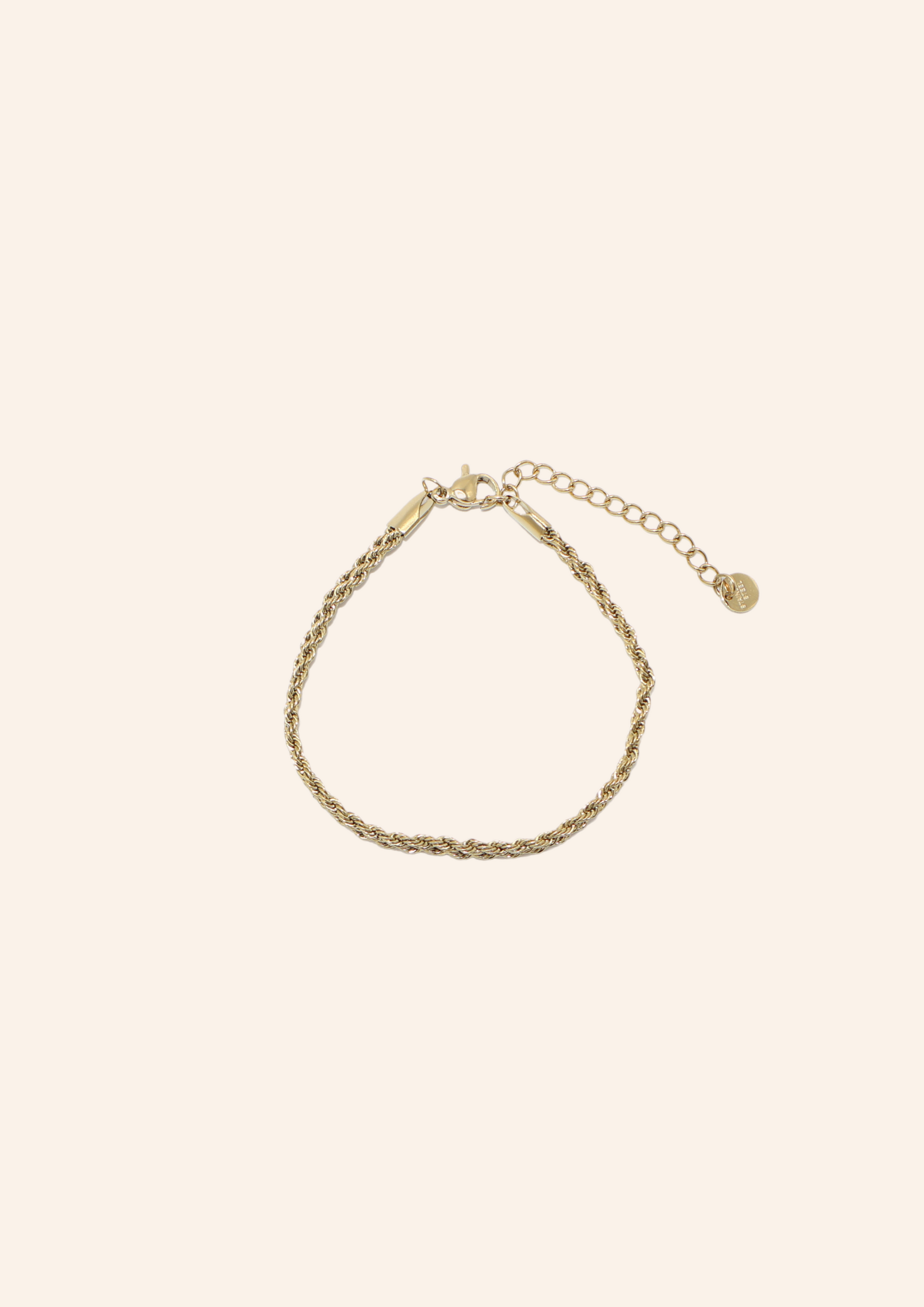 Gouden armband, waterproof en hypo-allergeen, gemaakt van stainless steel