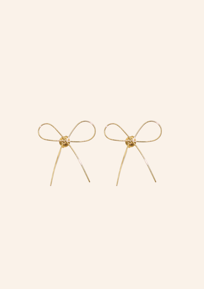 Subtle Bow Earrings