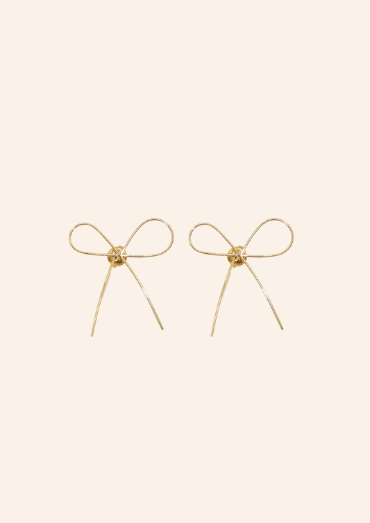 Subtle Bow Earrings