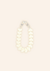 Telephone Cord Beige Hearts